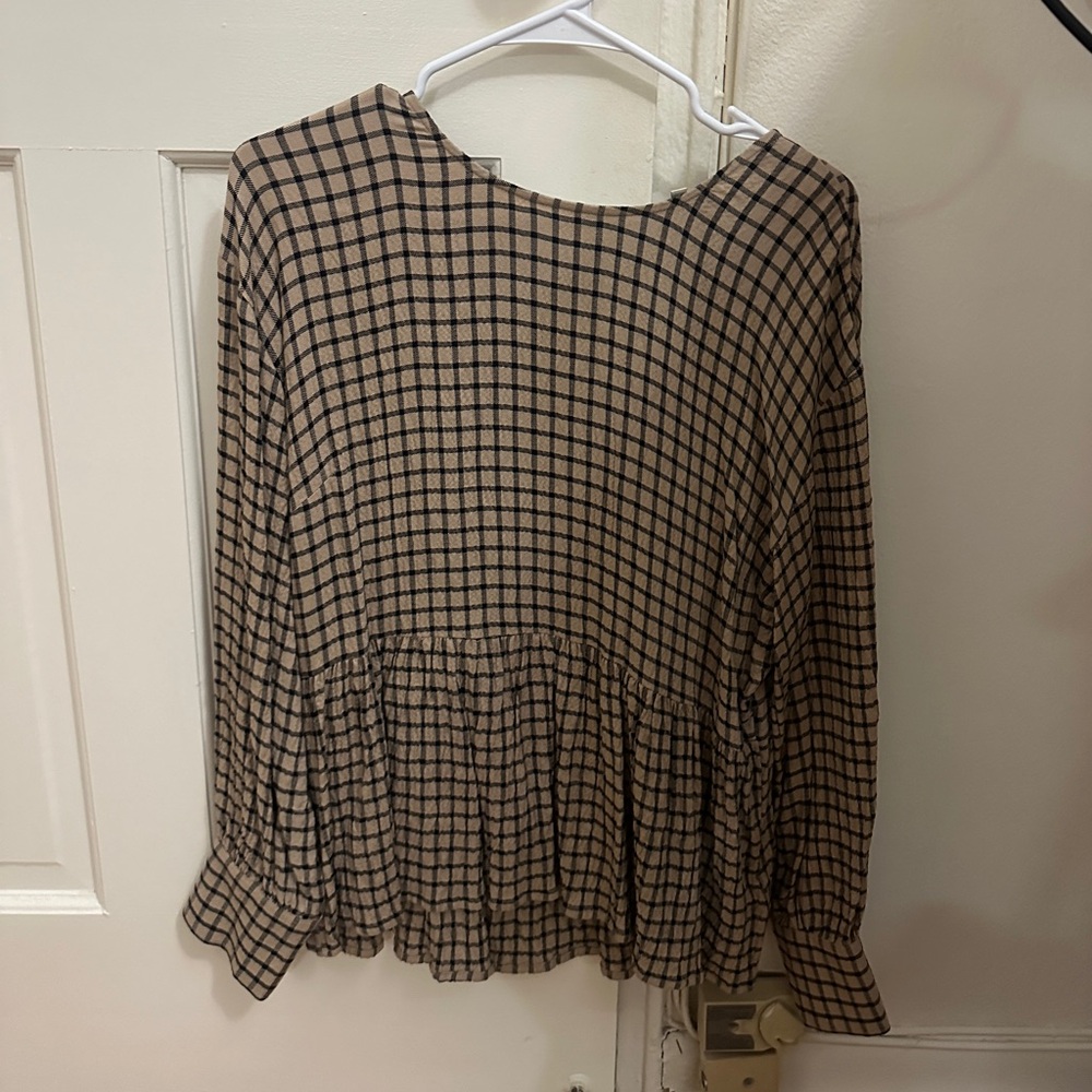 Madewelll Peplum Top